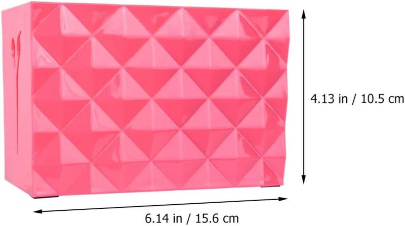 Uonlytech Hairdressing Scissor Holder Pink Haircut Tool Storage Box Barber Shears Organizer for Home Salon or Barbershop - Image 2